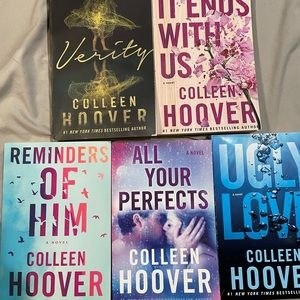 Best of Colleen Hoover Book Bundle (It ends with Us, Ugly Love, Verity, Etc.)